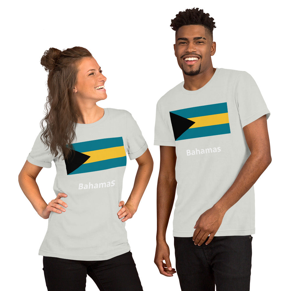 Bahamas flag Unisex t-shirt