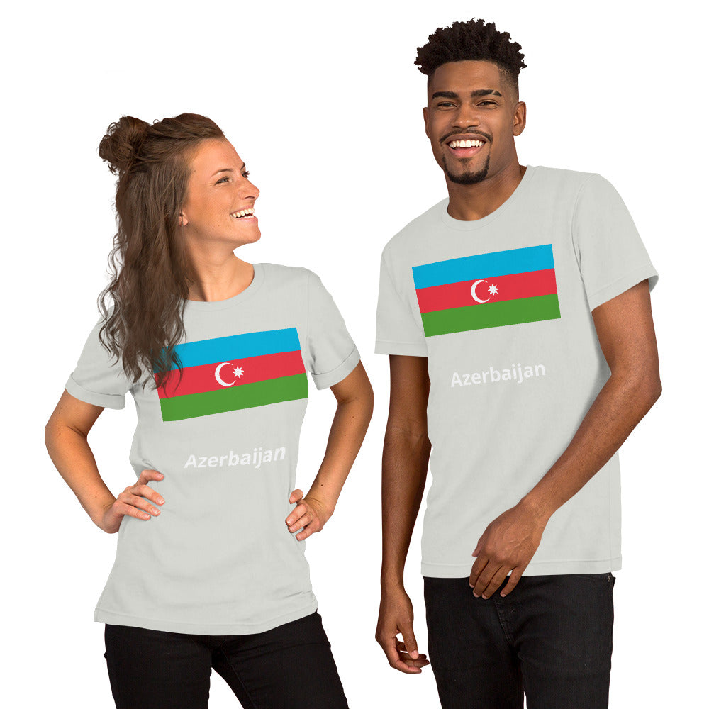 Azerbaijan flag Unisex t-shirt