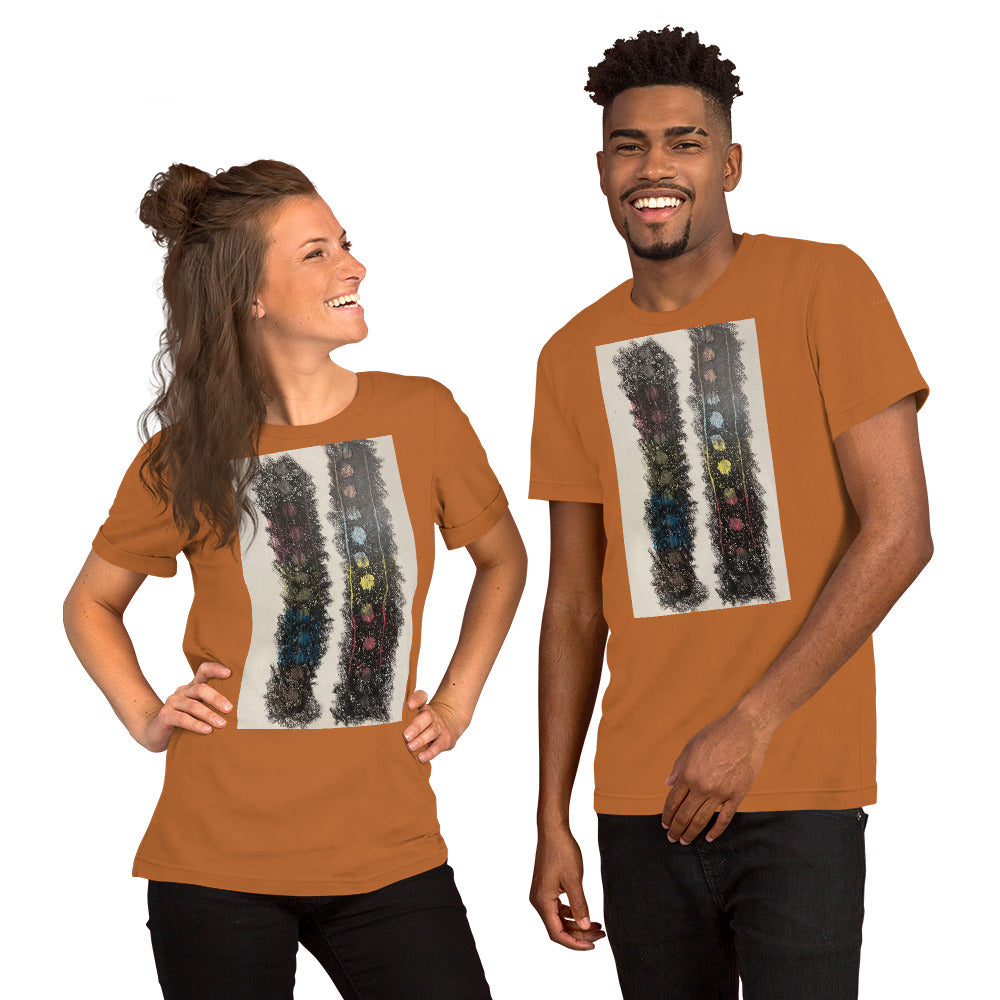 Abstract Resist Unisex t-shirt