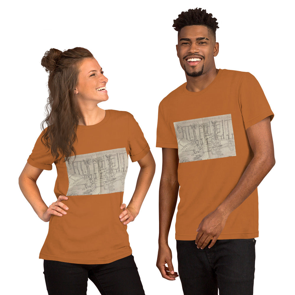 San Francisco Street detail Unisex t-shirt