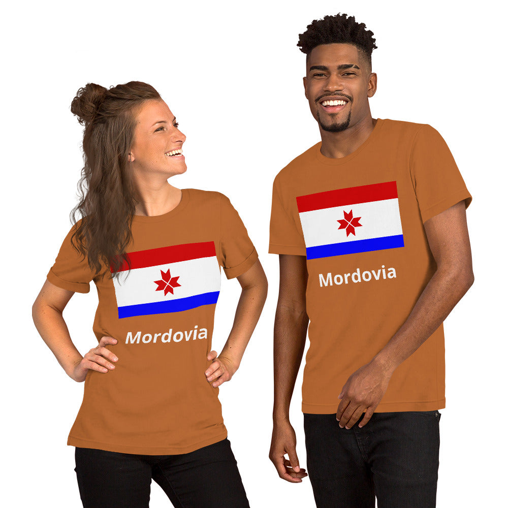 Mordovia flag Unisex t-shirt