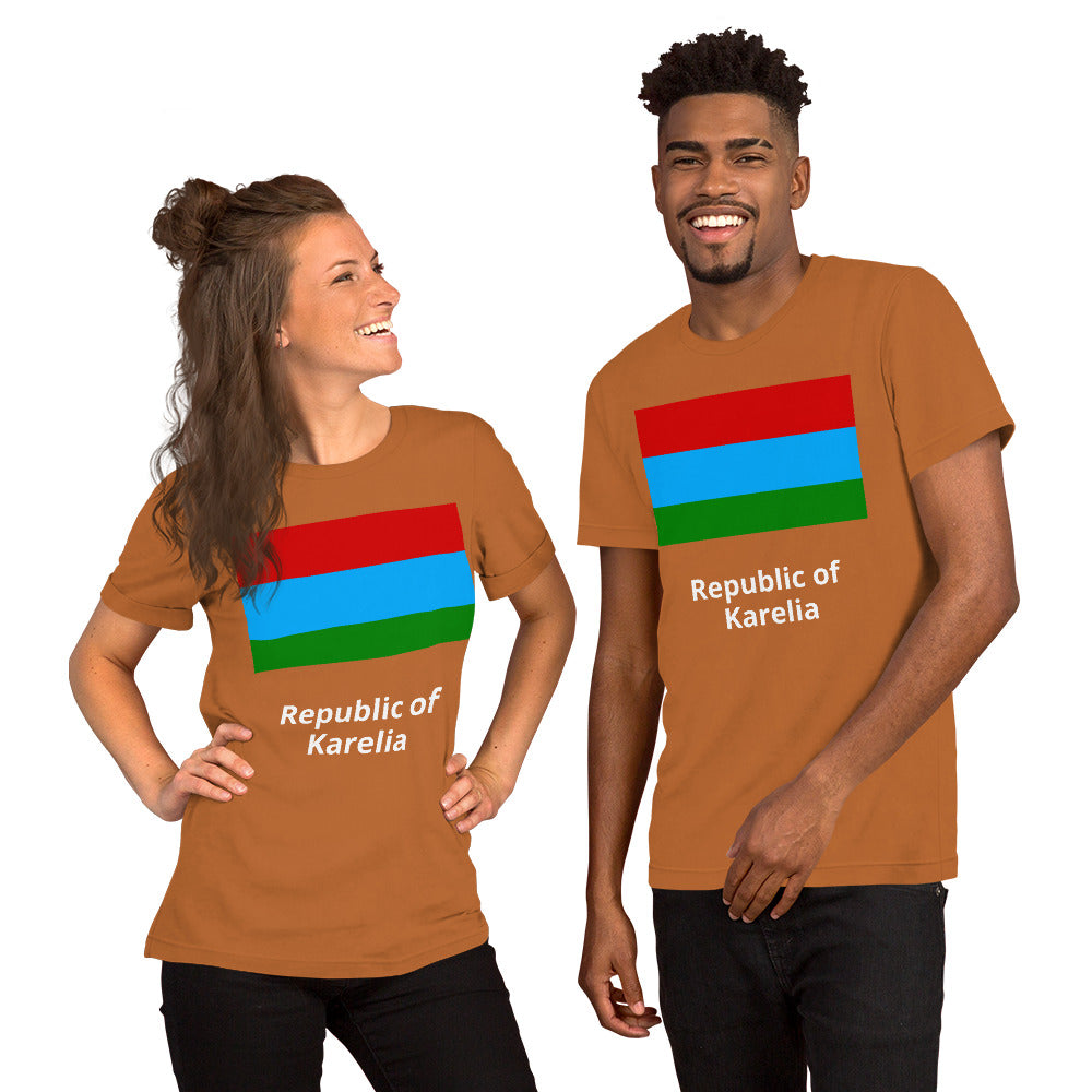 Republic of Karelia flag Unisex t-shirt