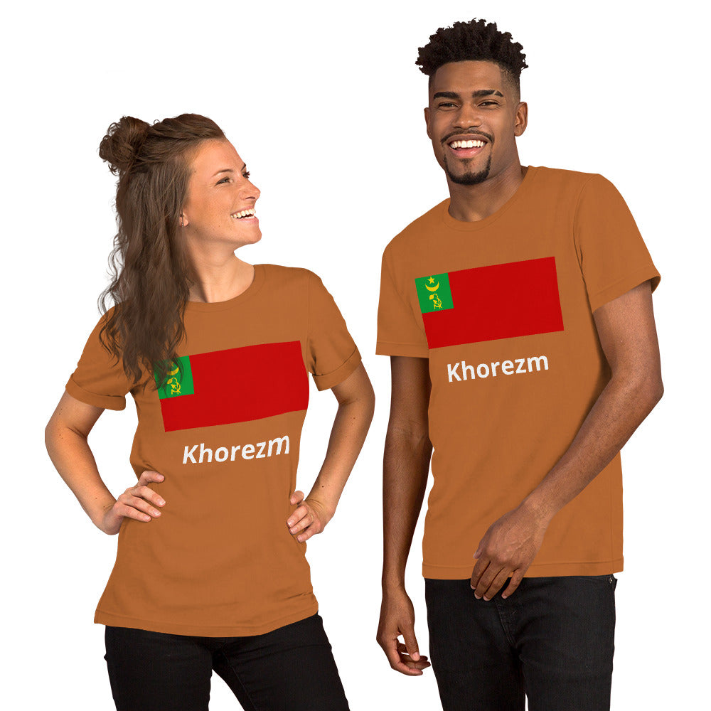 Khorezm flag Unisex t-shirt