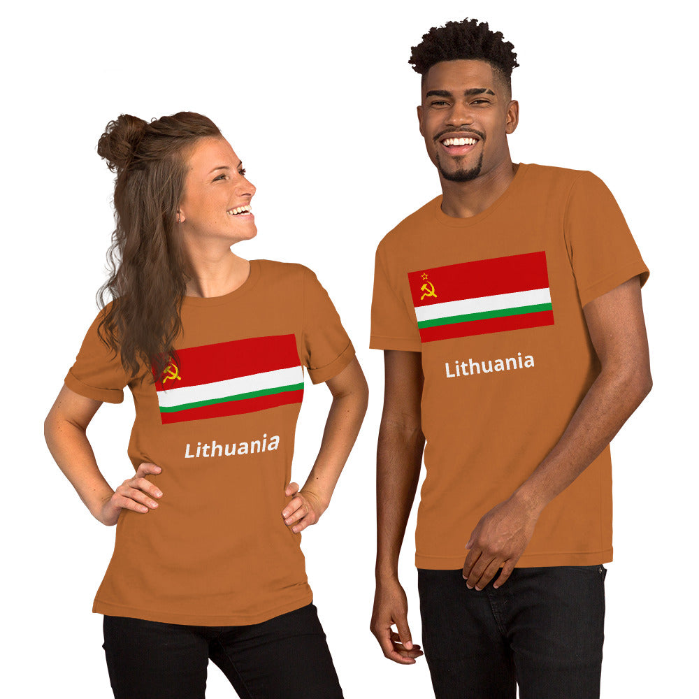 Lithuania flag Unisex t-shirt