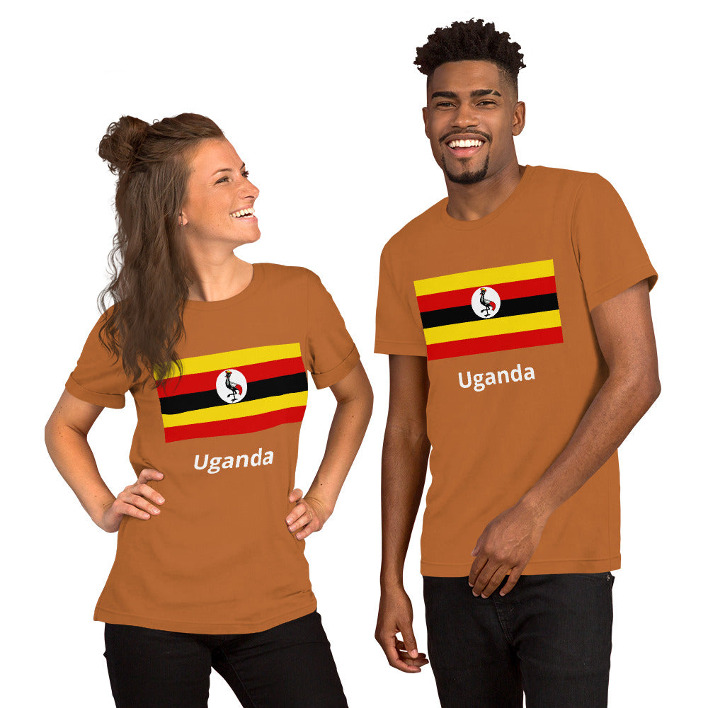 Uganda flag Unisex t-shirt