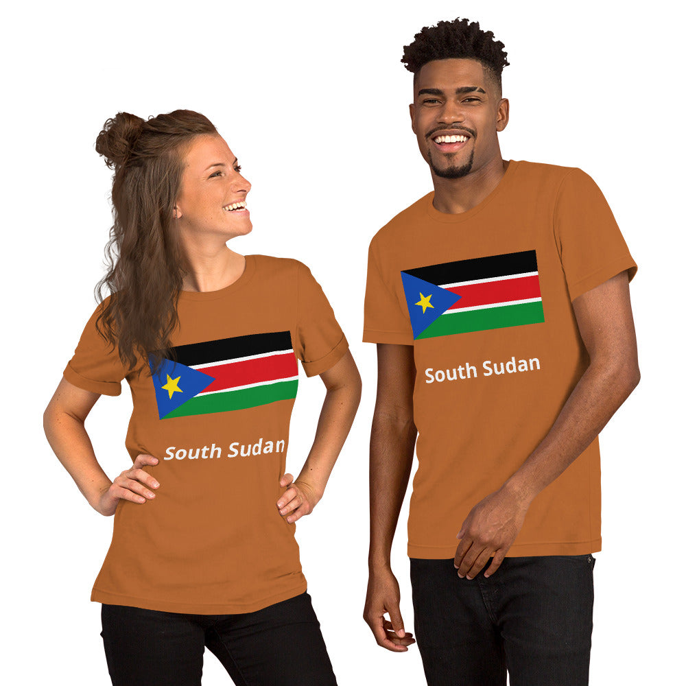 South Sudan flag Unisex t-shirt
