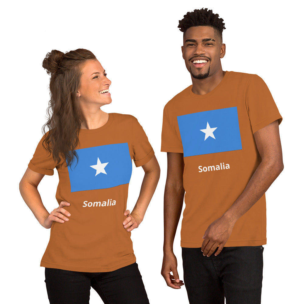 Somalia flag Unisex t-shirt