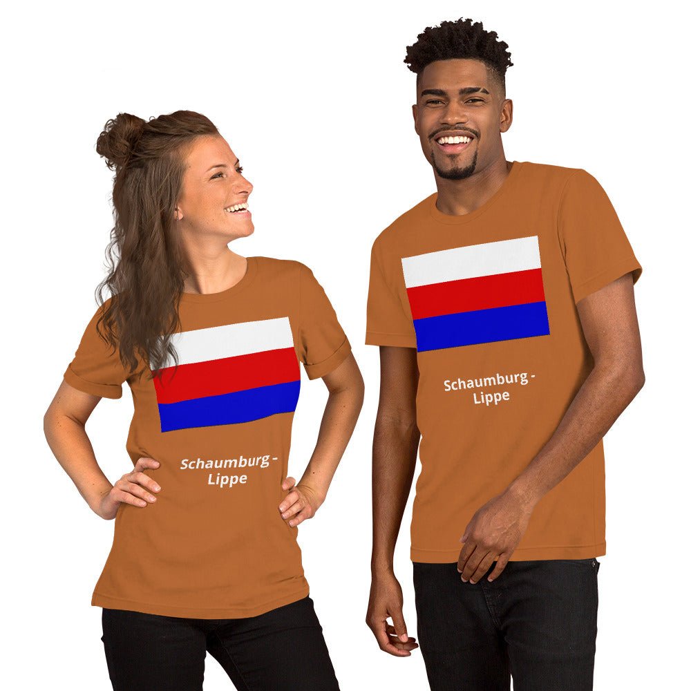 Schaumburg - Lippe flag Unisex t-shirt