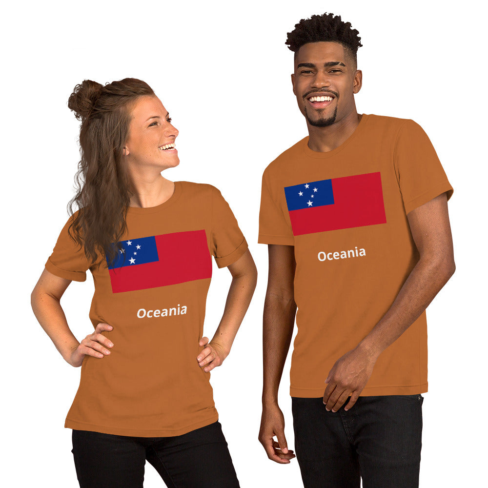 Oceania flag Unisex t-shirt