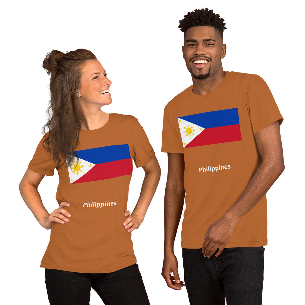 Philippines flag Unisex t-shirt