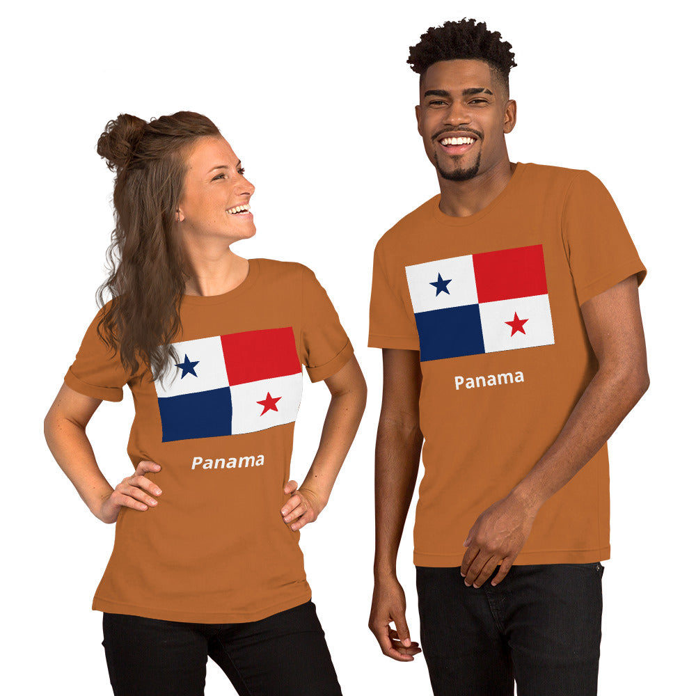 Panama flag Unisex t-shirt