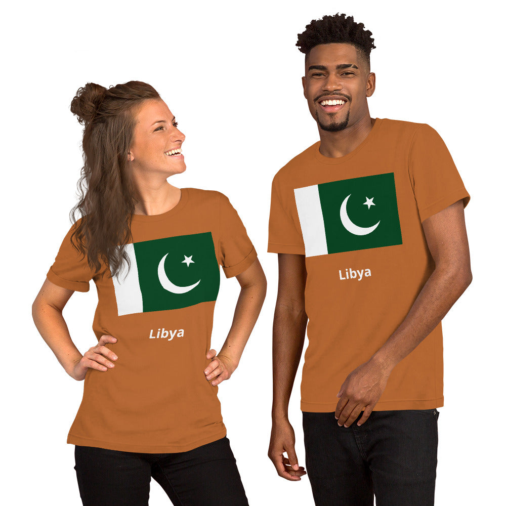 Libya flag Unisex t-shirt