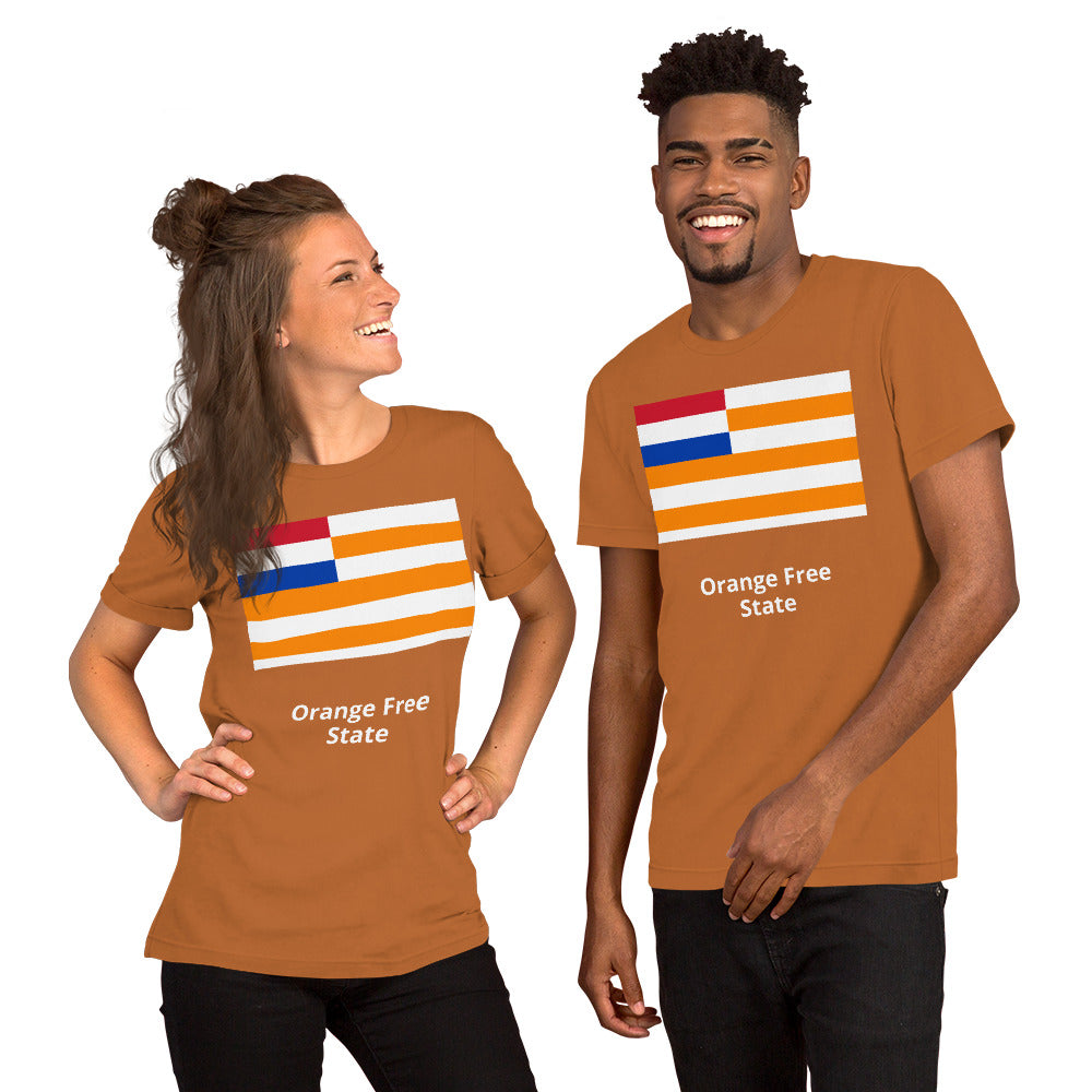 Orange Free State flag Unisex t-shirt