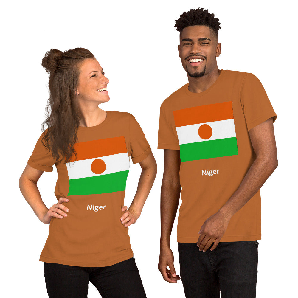 Niger flag Unisex t-shirt