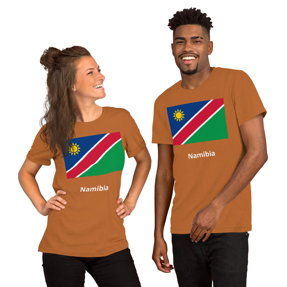 Namibia flag Unisex t-shirt