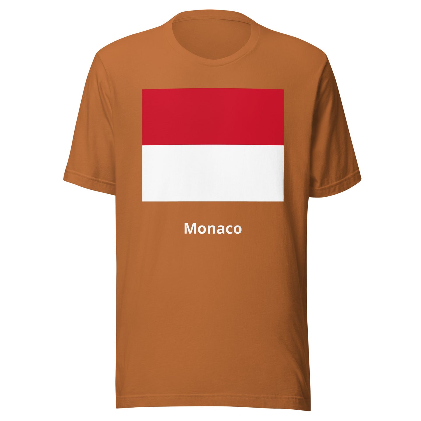 Monaco flag Unisex t-shirt