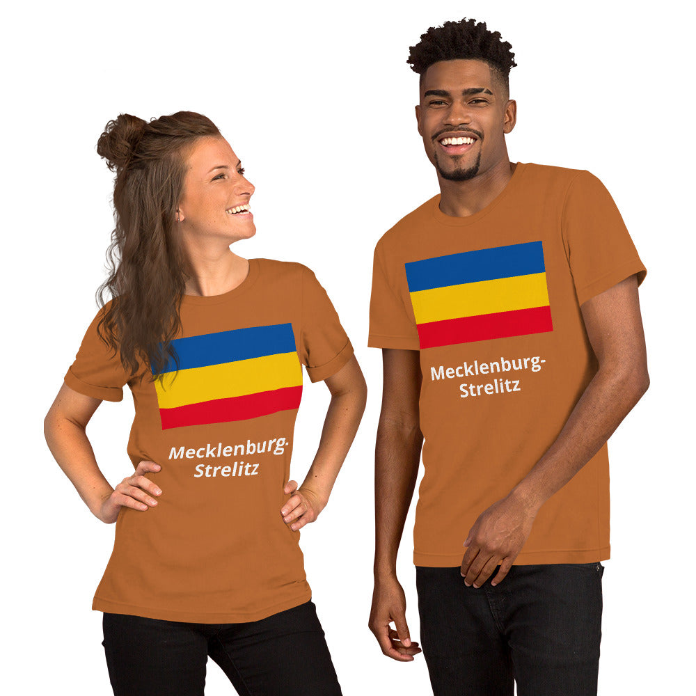 Mecklenburg-Strelitz flag Unisex t-shirt