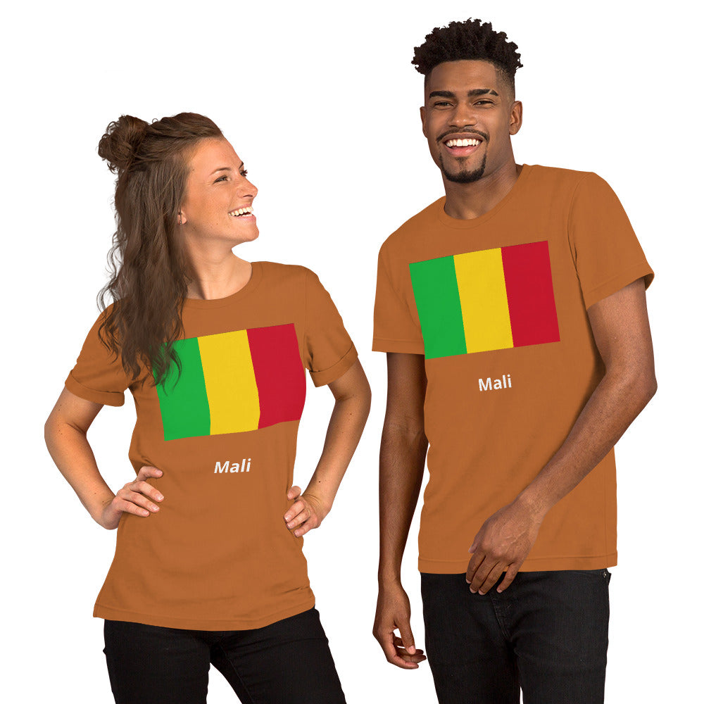 Mali flag Unisex t-shirt