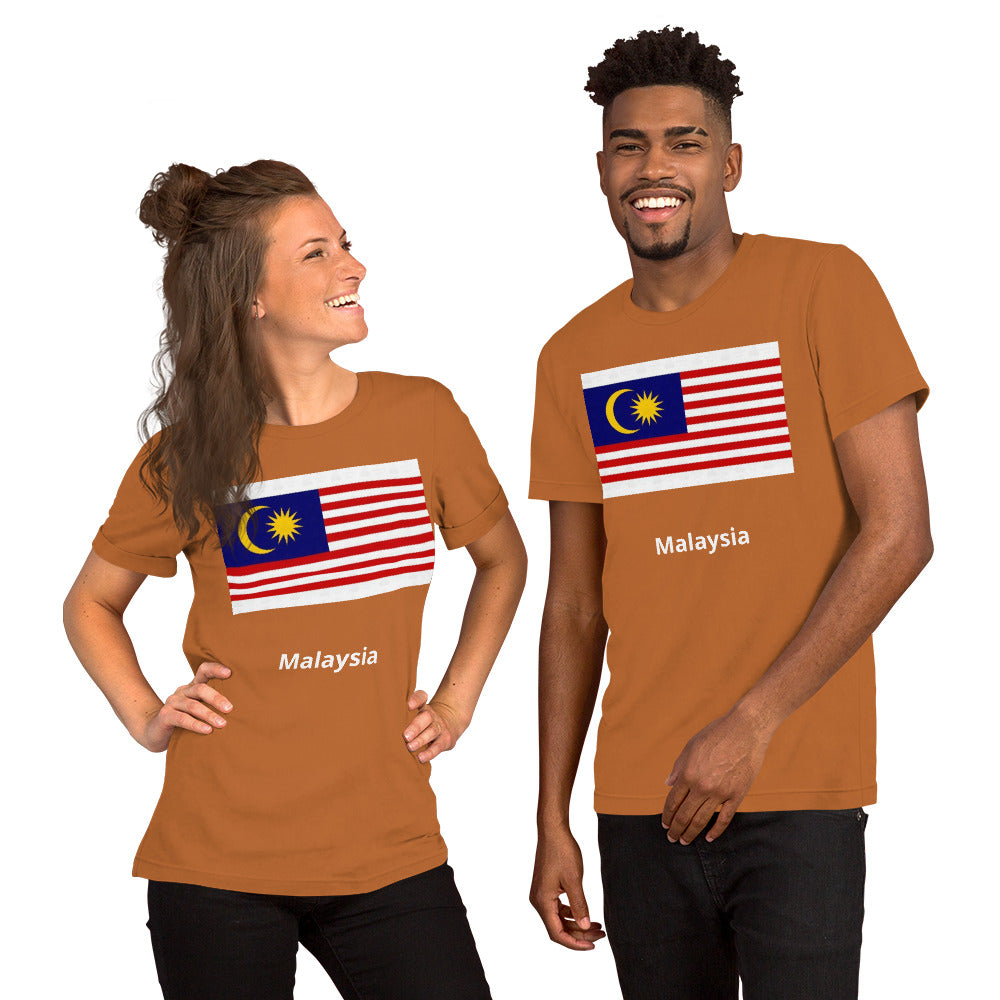 Malaysia flag Unisex t-shirt