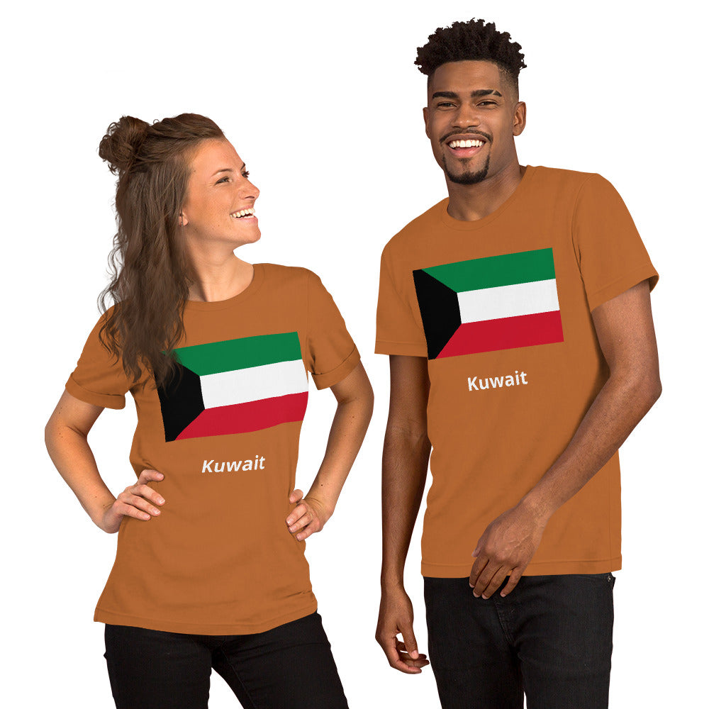 Kuwait flag Unisex t-shirt