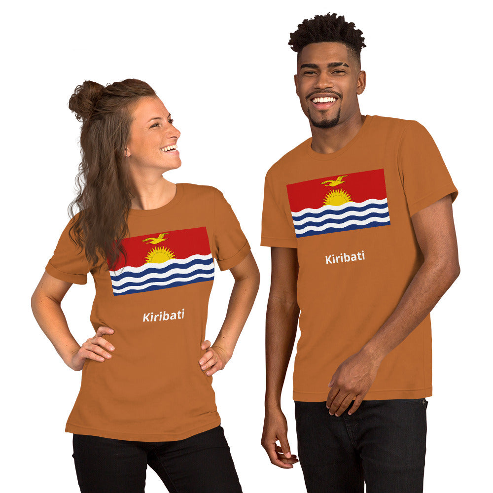 Kiribati flag Unisex t-shirt