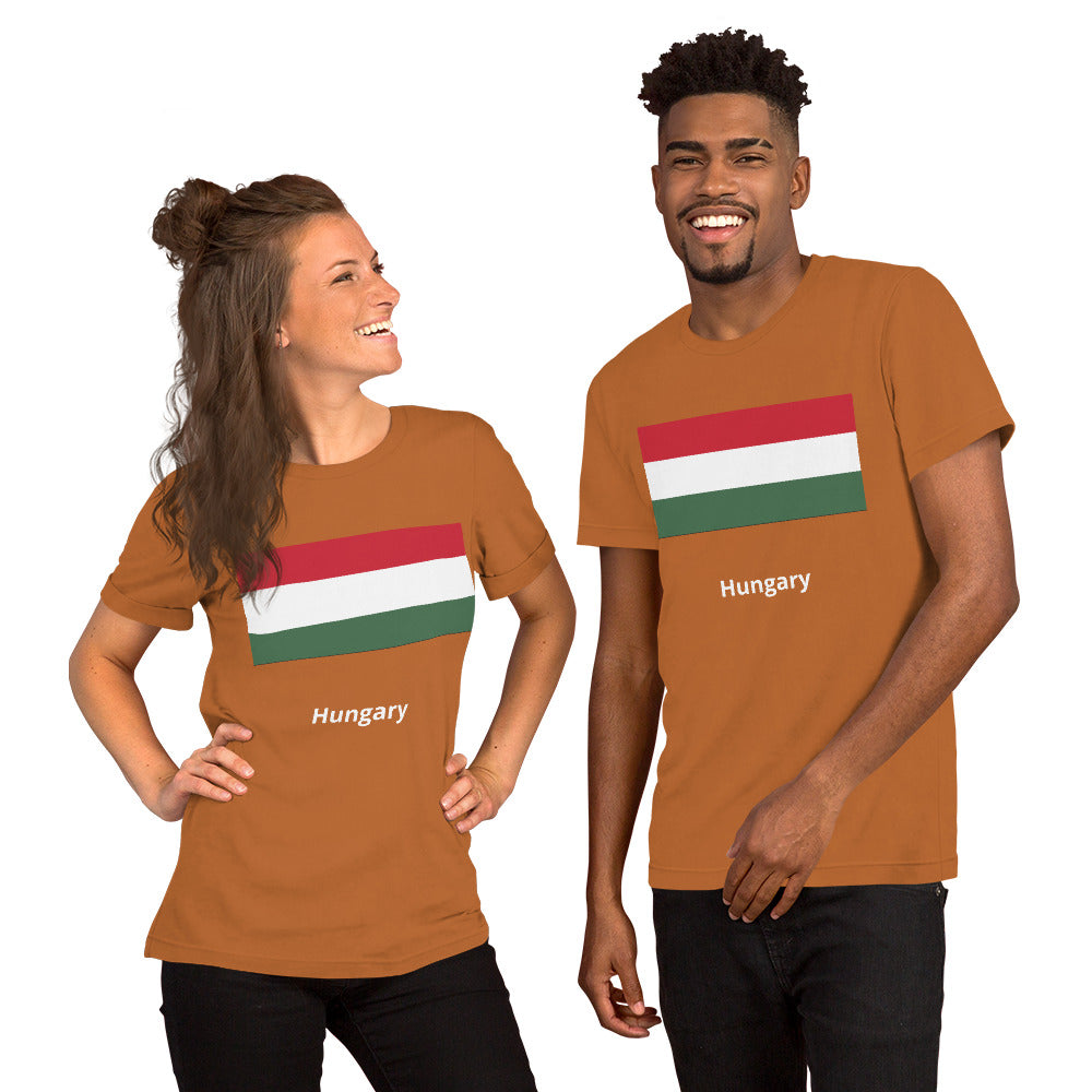 Hungary flag Unisex t-shirt