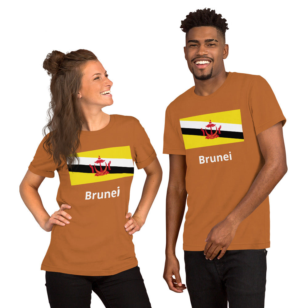 Brunei flag Unisex t-shirt