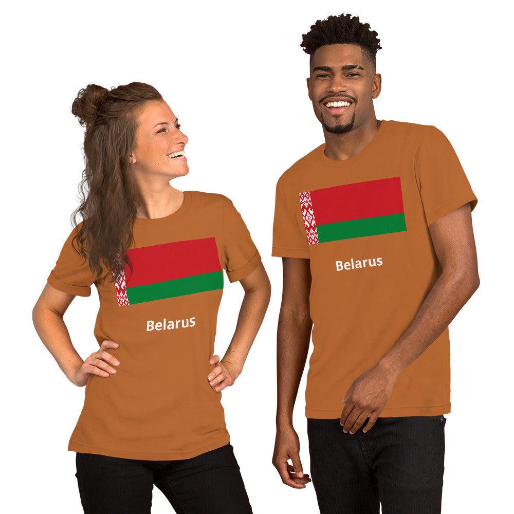 Belarus flag Unisex t-shirt