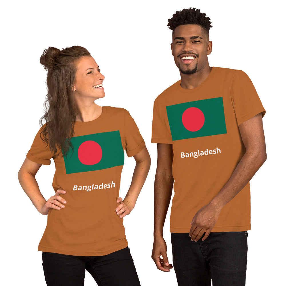 Bangladesh flag Unisex t-shirt