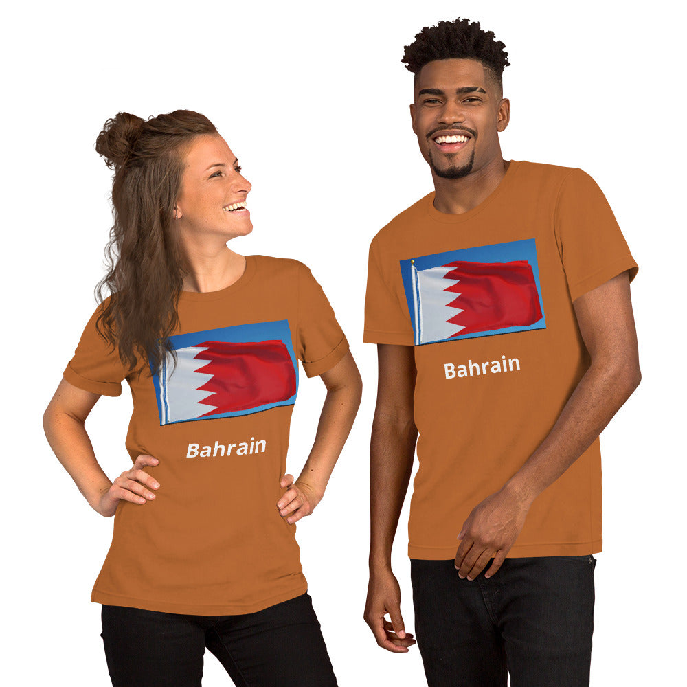 Bahrain flag Unisex t-shirt