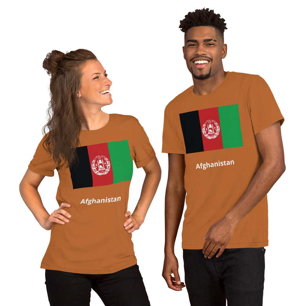 Afghanistan flag Unisex t-shirt