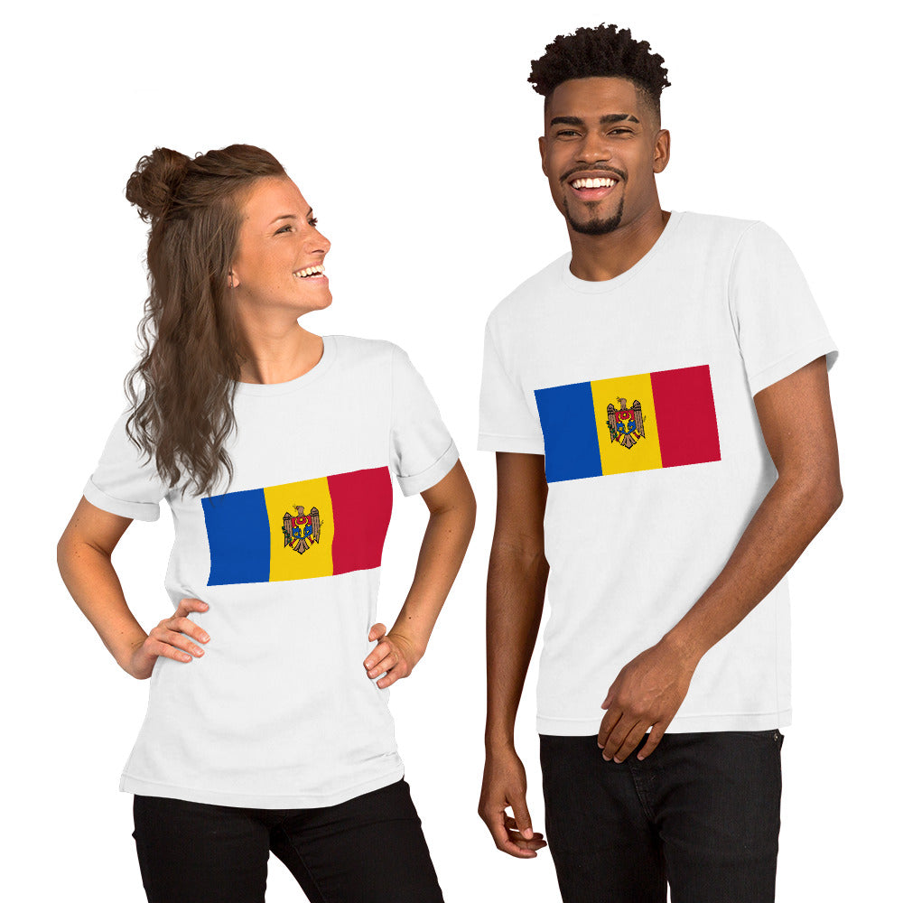 Moldova flag Unisex t-shirt