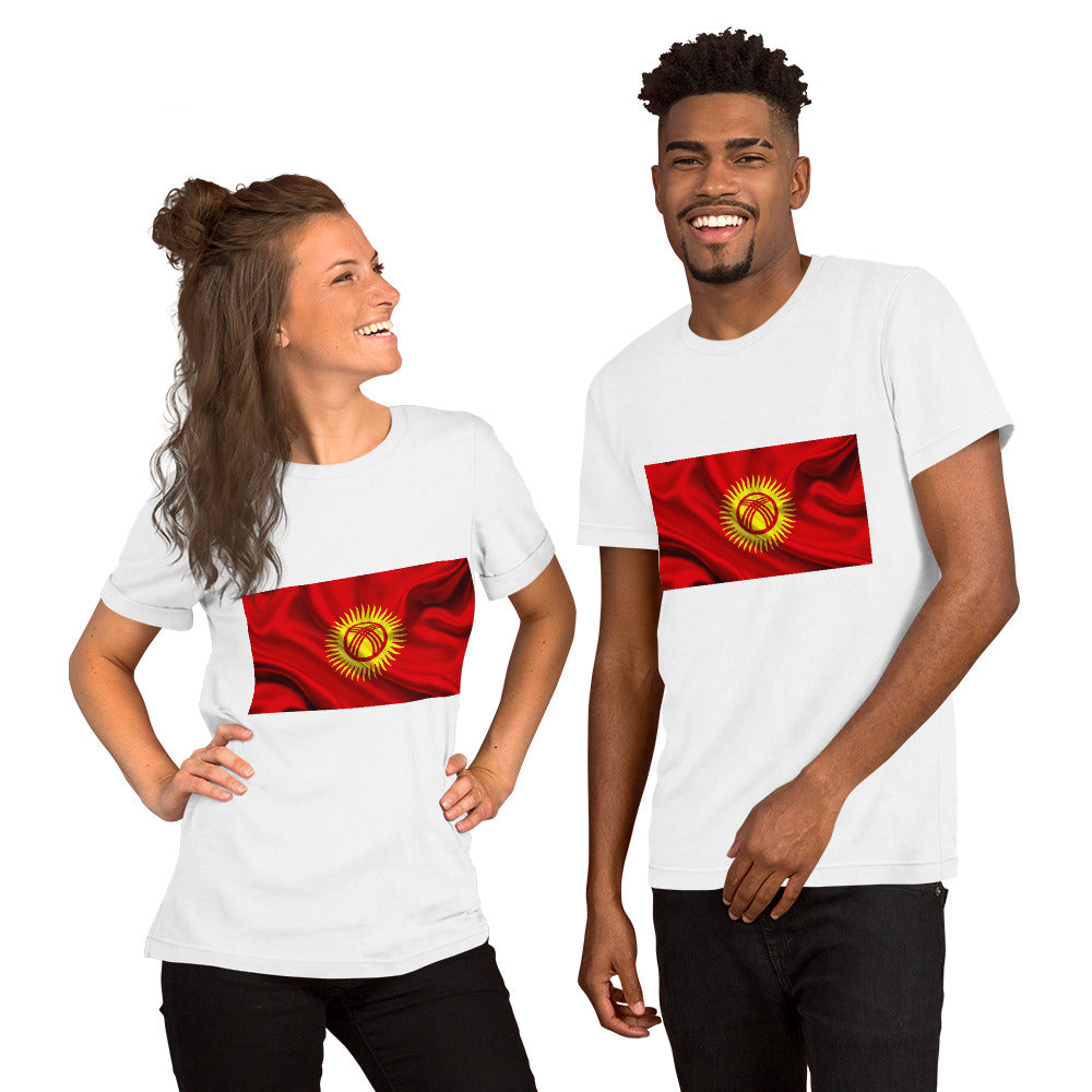 Kyrgyzstan flag Unisex t-shirt