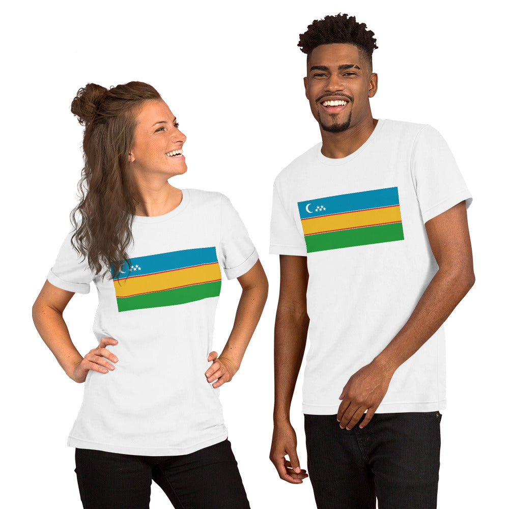 Karakalpakstan flag Unisex t-shirt