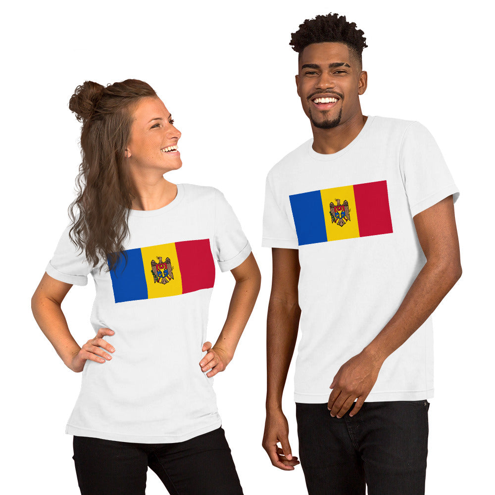 Moldova flag Unisex t-shirt