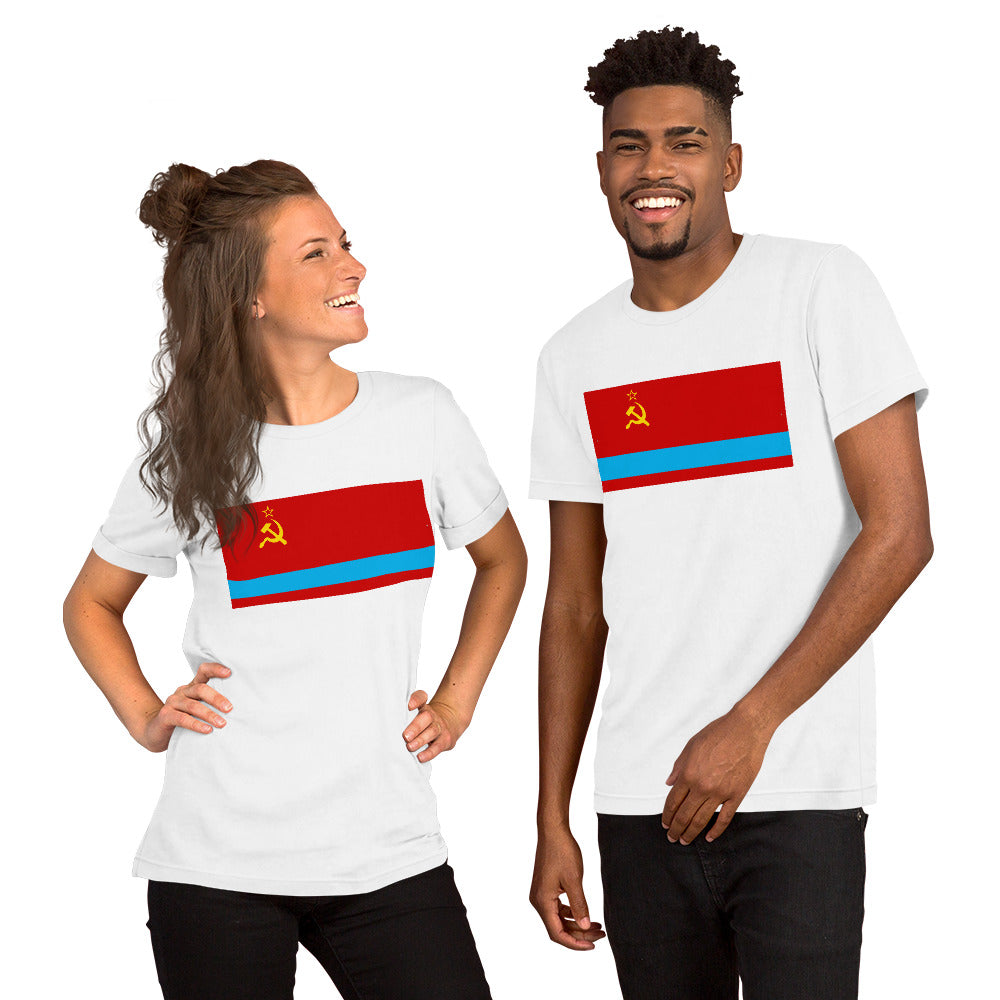 Kazakh flag Unisex t-shirt