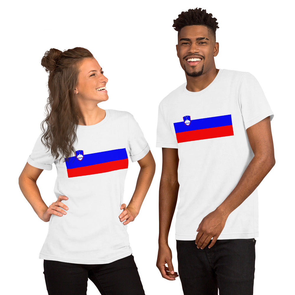 Slovenia flag Unisex t-shirt