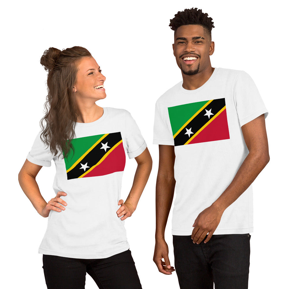 Saint Kitts and Nevis flag Unisex t-shirt