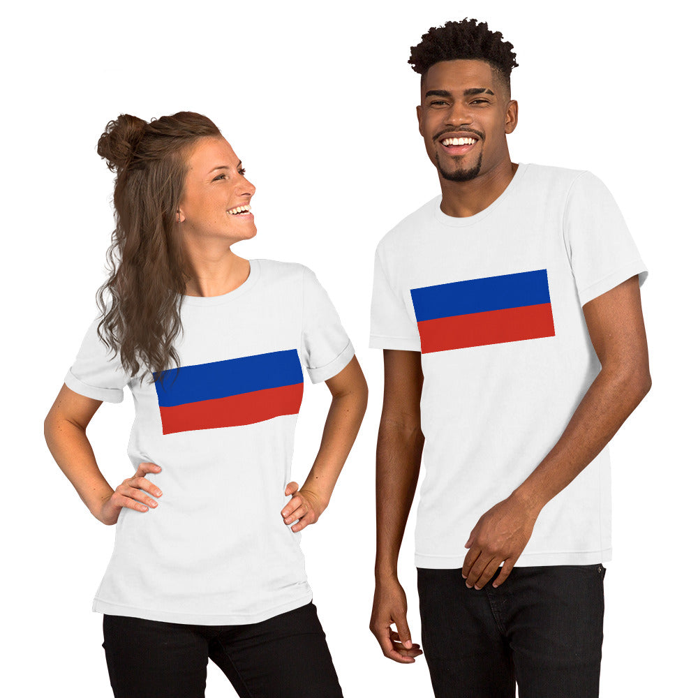 Russia flag Unisex t-shirt