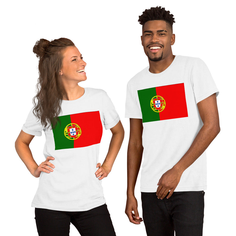 Portugal flag Unisex t-shirt