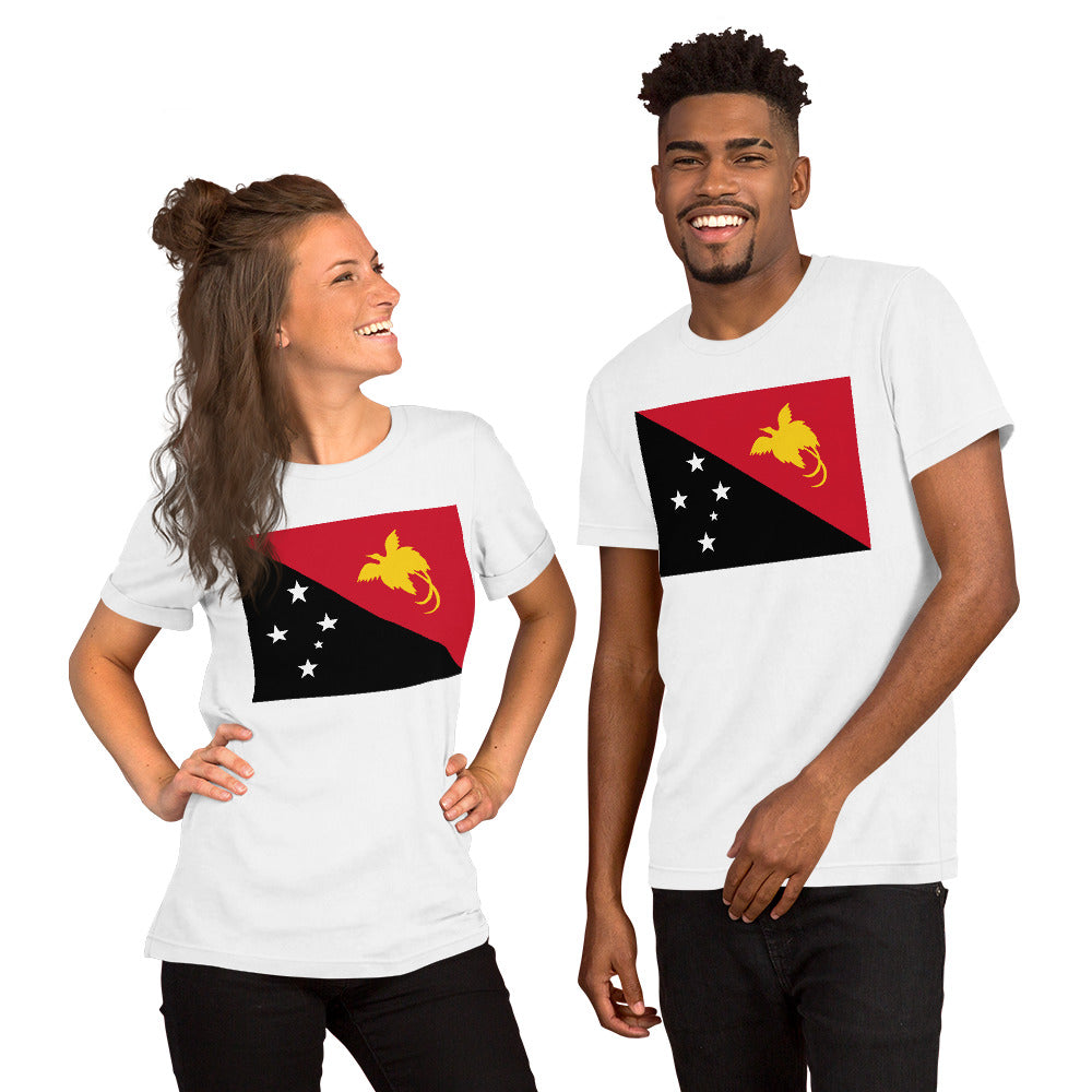 Papua New Guinea flag Unisex t-shirt