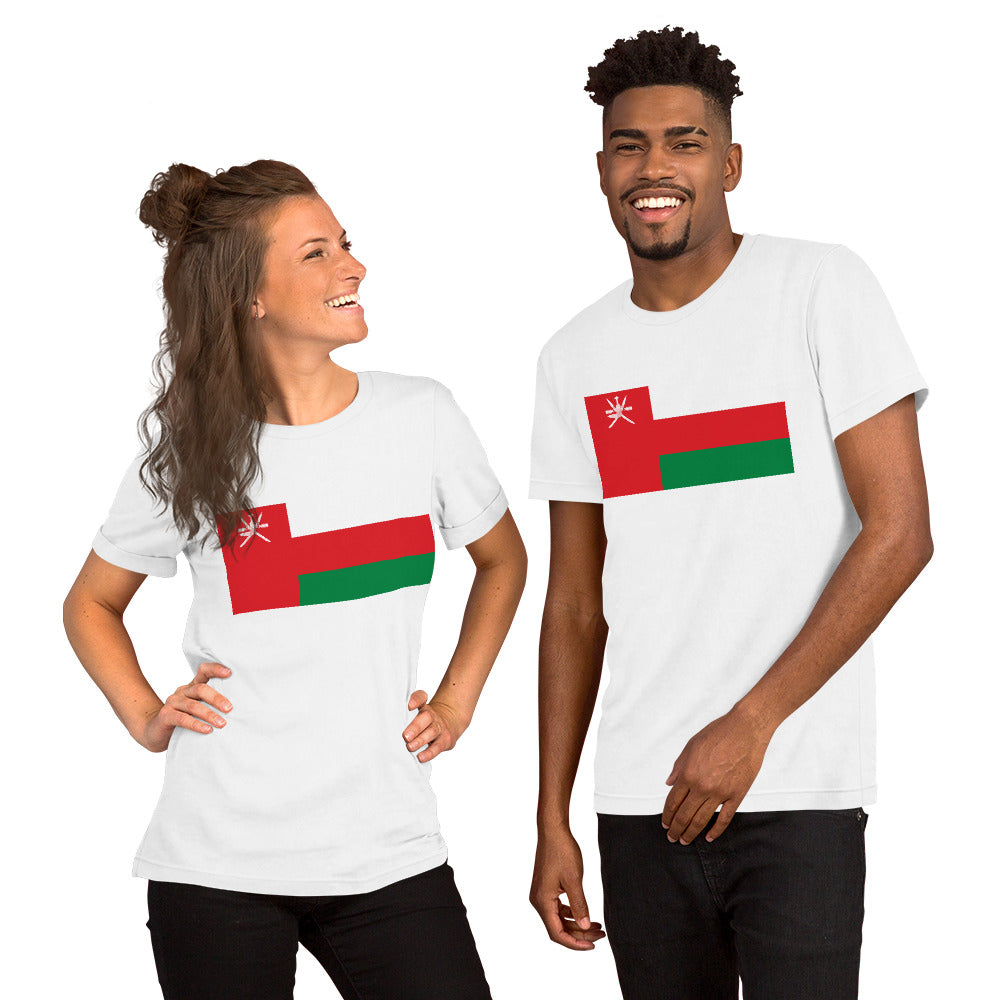 Oman flag Unisex t-shirt