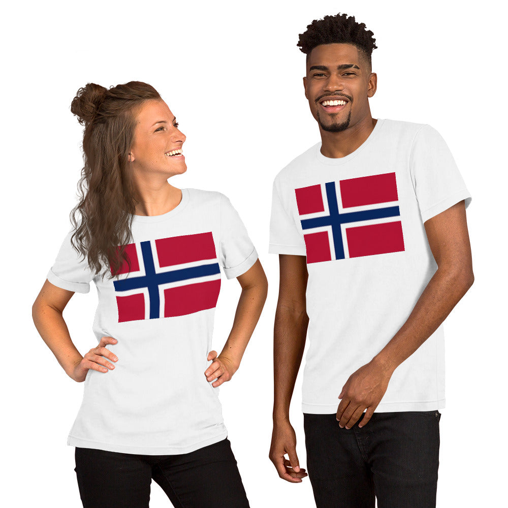 Norway flag Unisex t-shirt