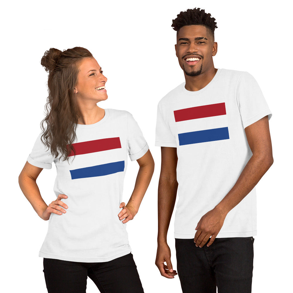 Netherlands flag Unisex t-shirt