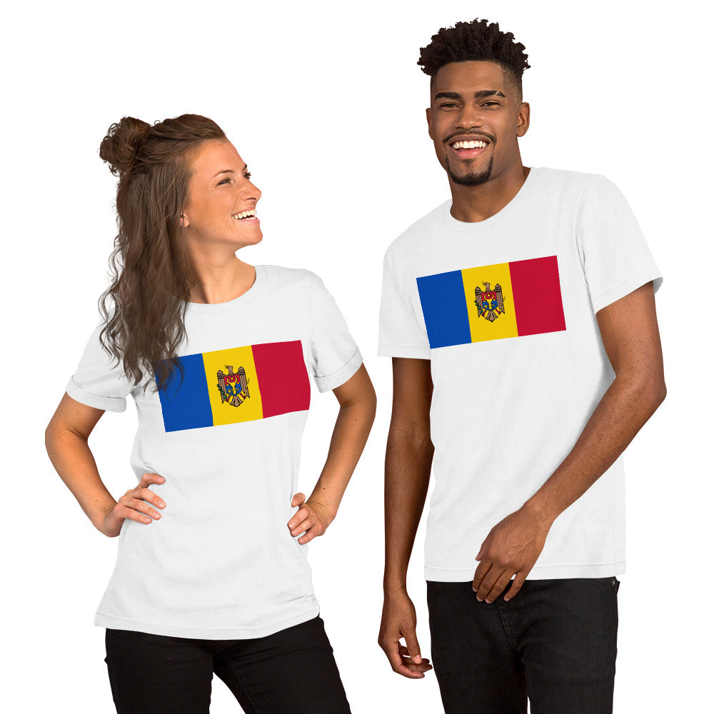 Moldova flag Unisex t-shirt