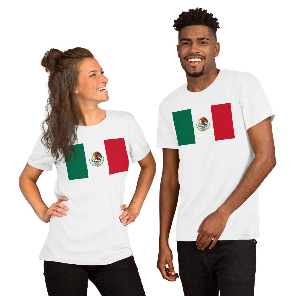 Mexico flag Unisex t-shirt