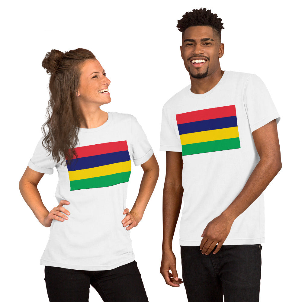 Mauritius flag Unisex t-shirt