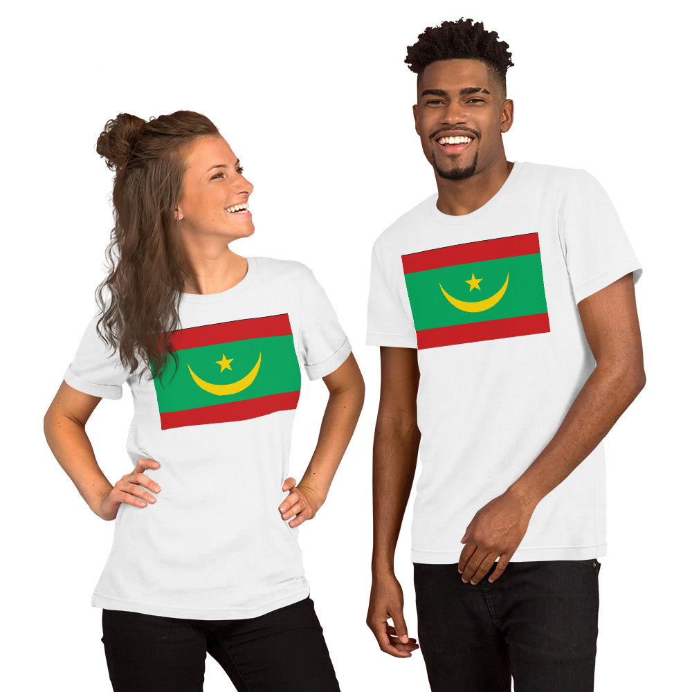 Mauritania flag Unisex t-shirt