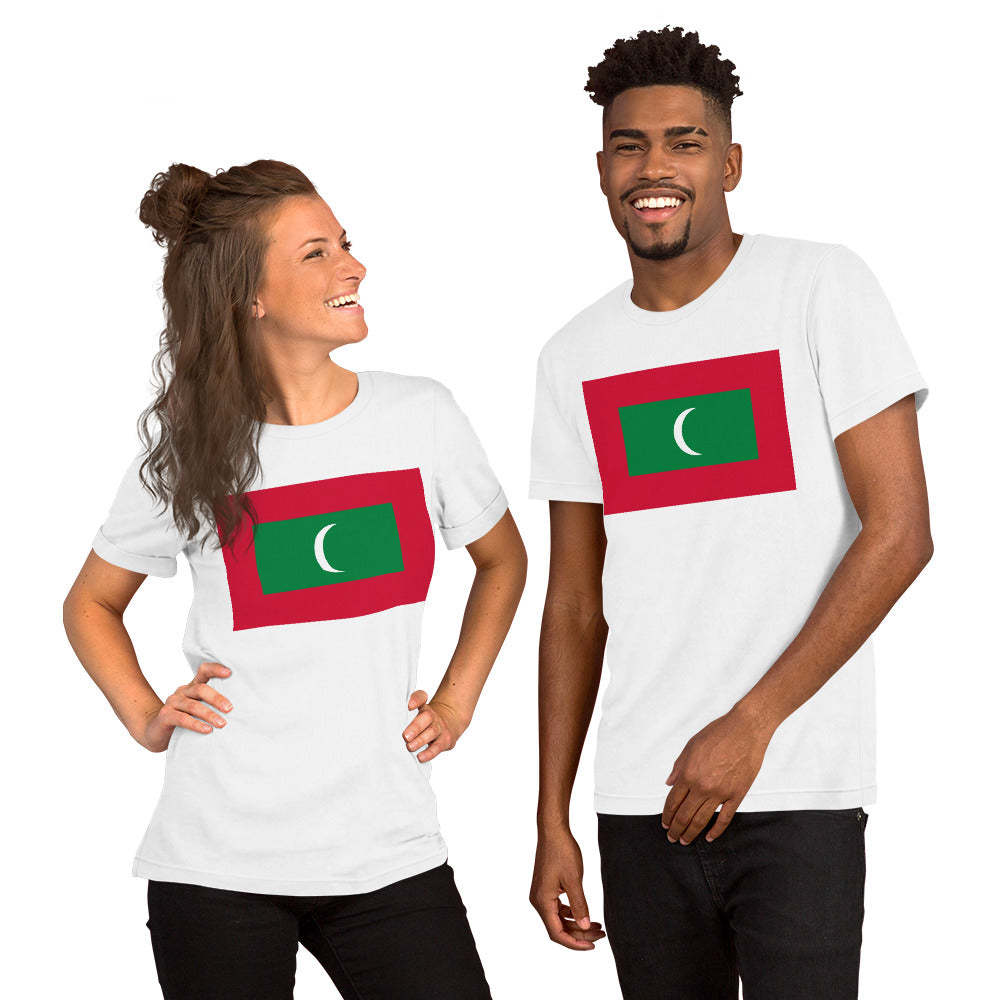 Maldives flag Unisex t-shirt