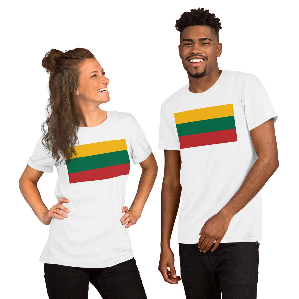 Lithuania flag Unisex t-shirt